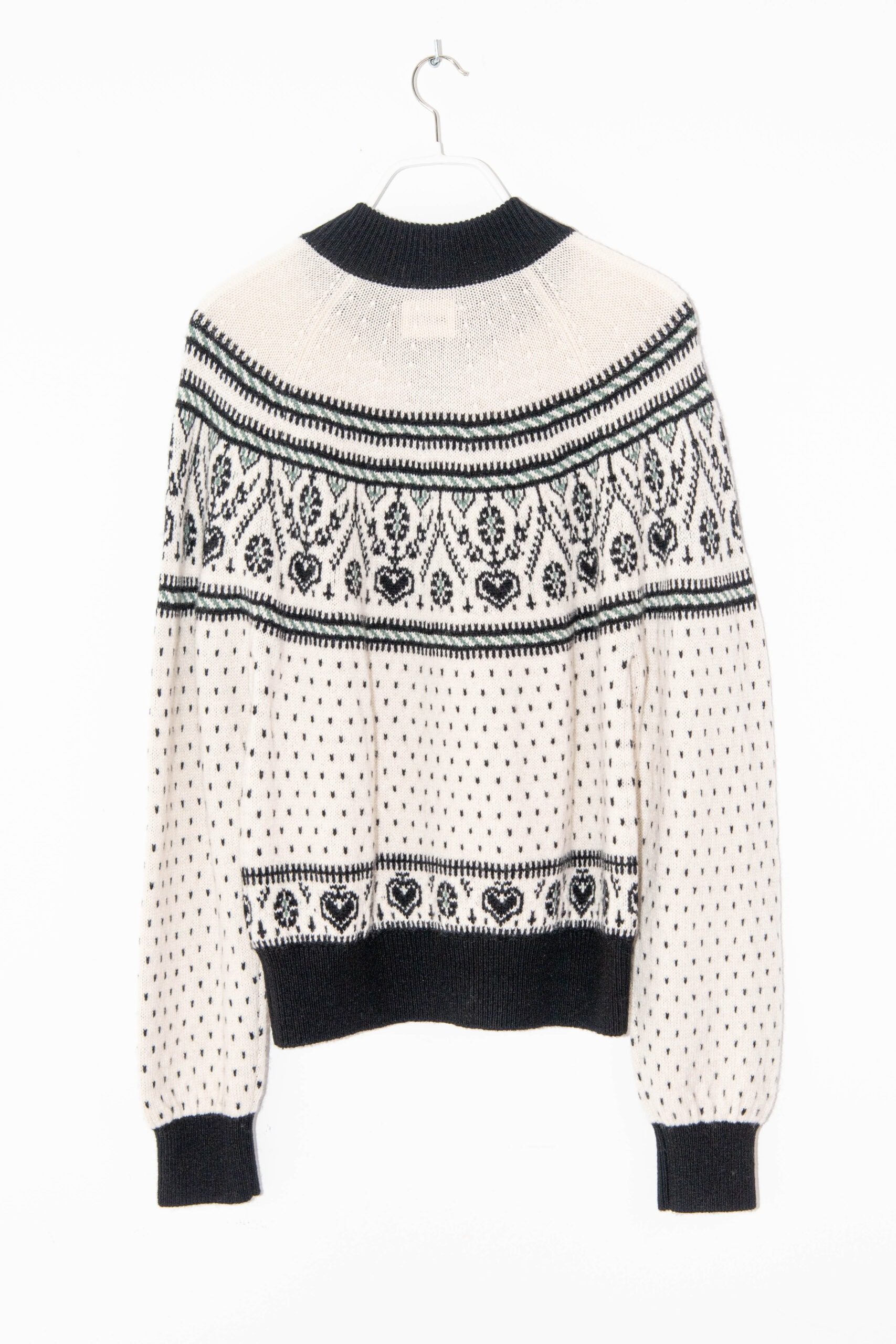 Thumbnail of http://Khaite%20Marc%20Strickjacke%20mit%20Fair-Isle-Intarsienmuster%20in%20Ecru