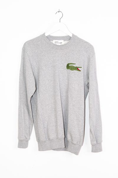 Comme des Garçons x Lacoste Sweater in Hellgrau