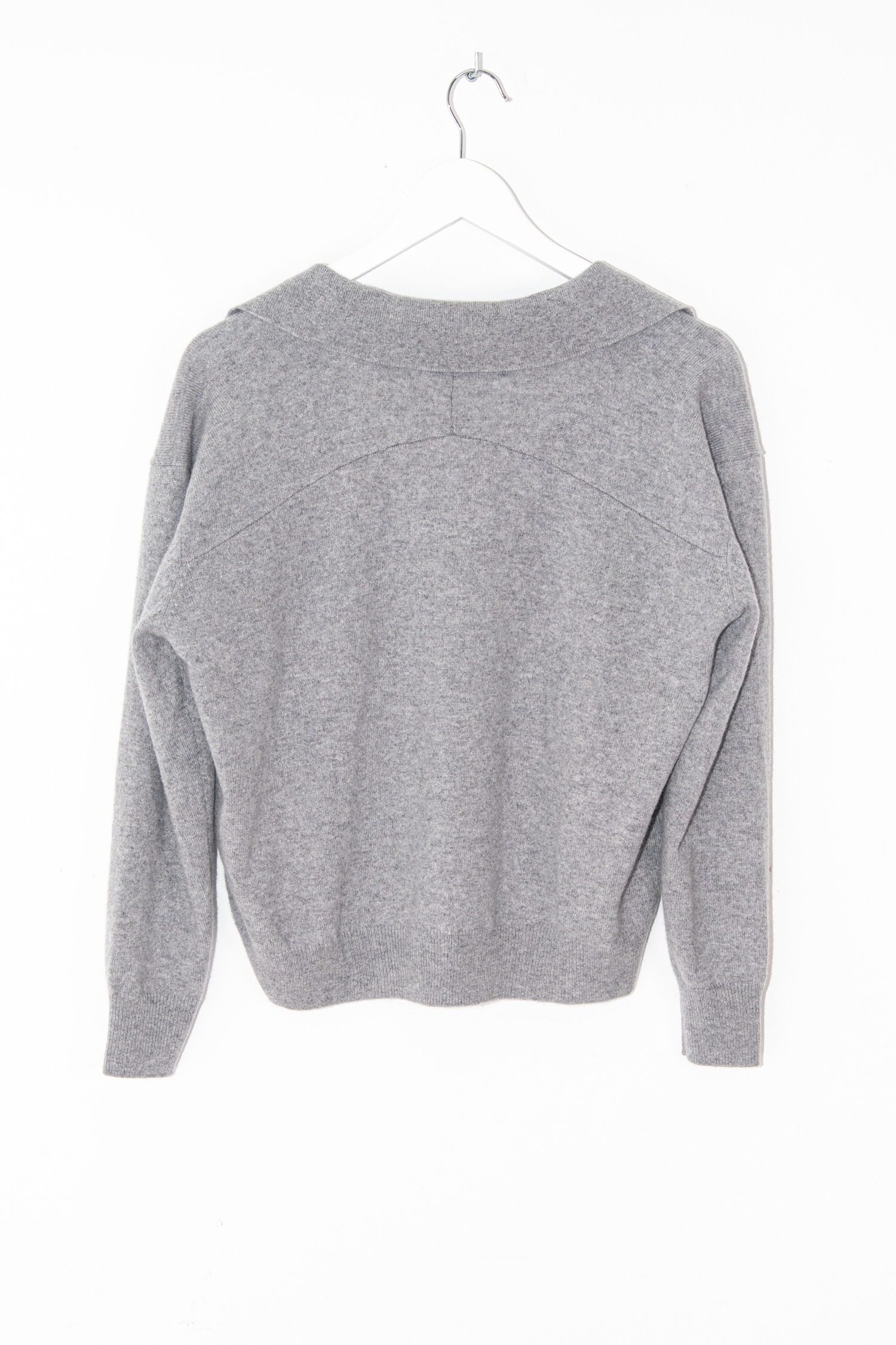 Thumbnail of http://Ladneri%20Strickjacke%20mit%20Kragen%20in%20Grau