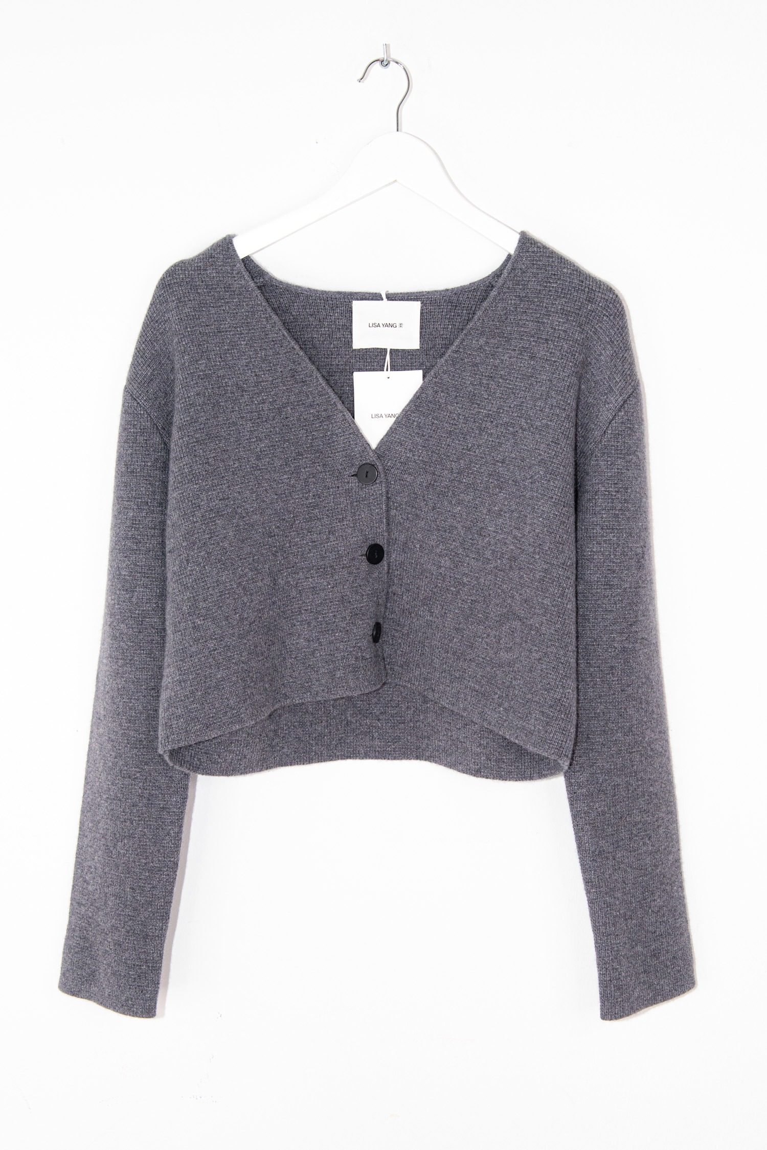 Thumbnail of http://Lisa%20Yang%20Giulietta%20Strickjacke%20in%20Dunkelbraun