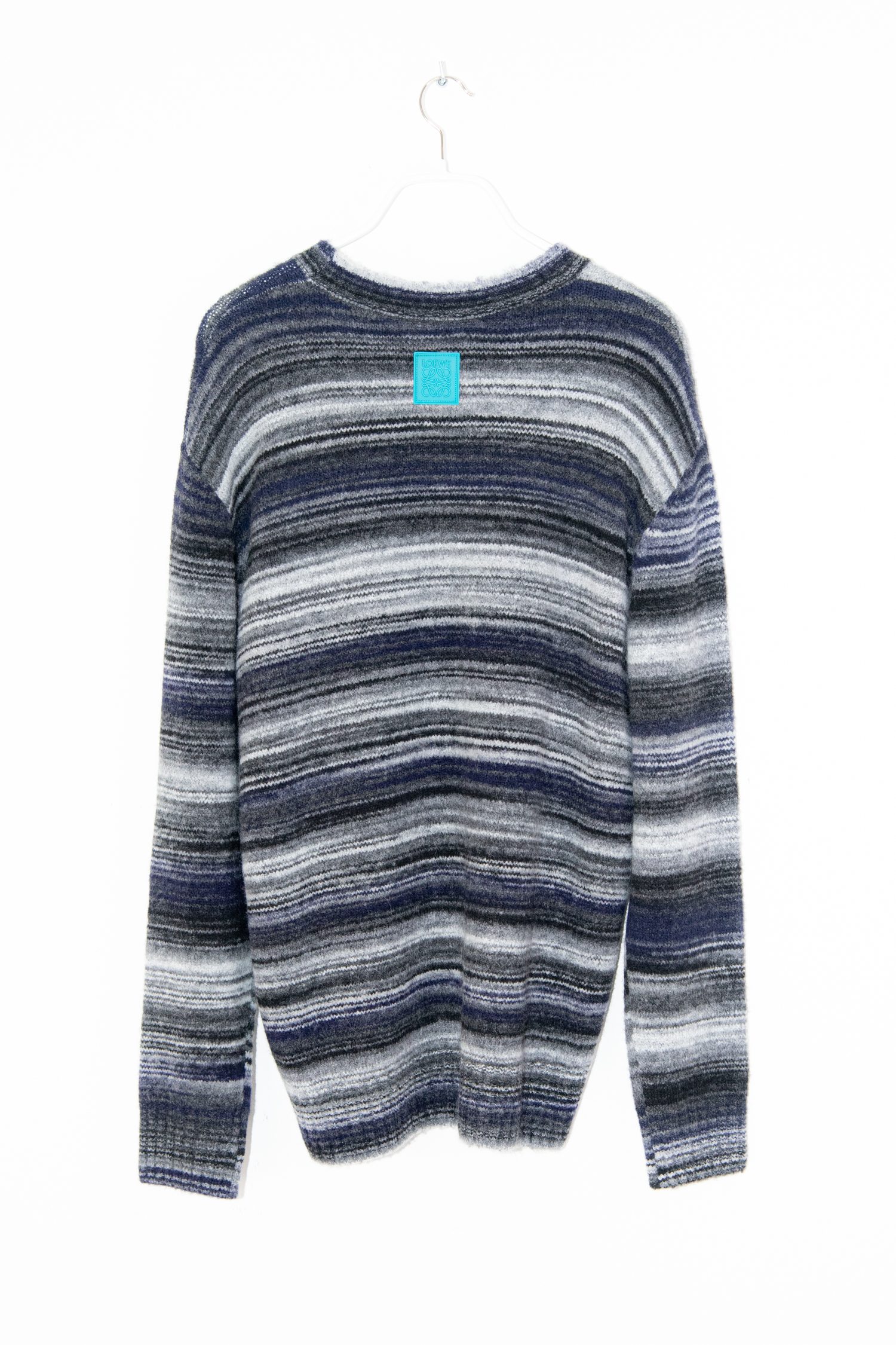 Thumbnail of http://Loewe%20Strickpullover%20mit%20Streifen%20in%20Grau%20und%20Bunt