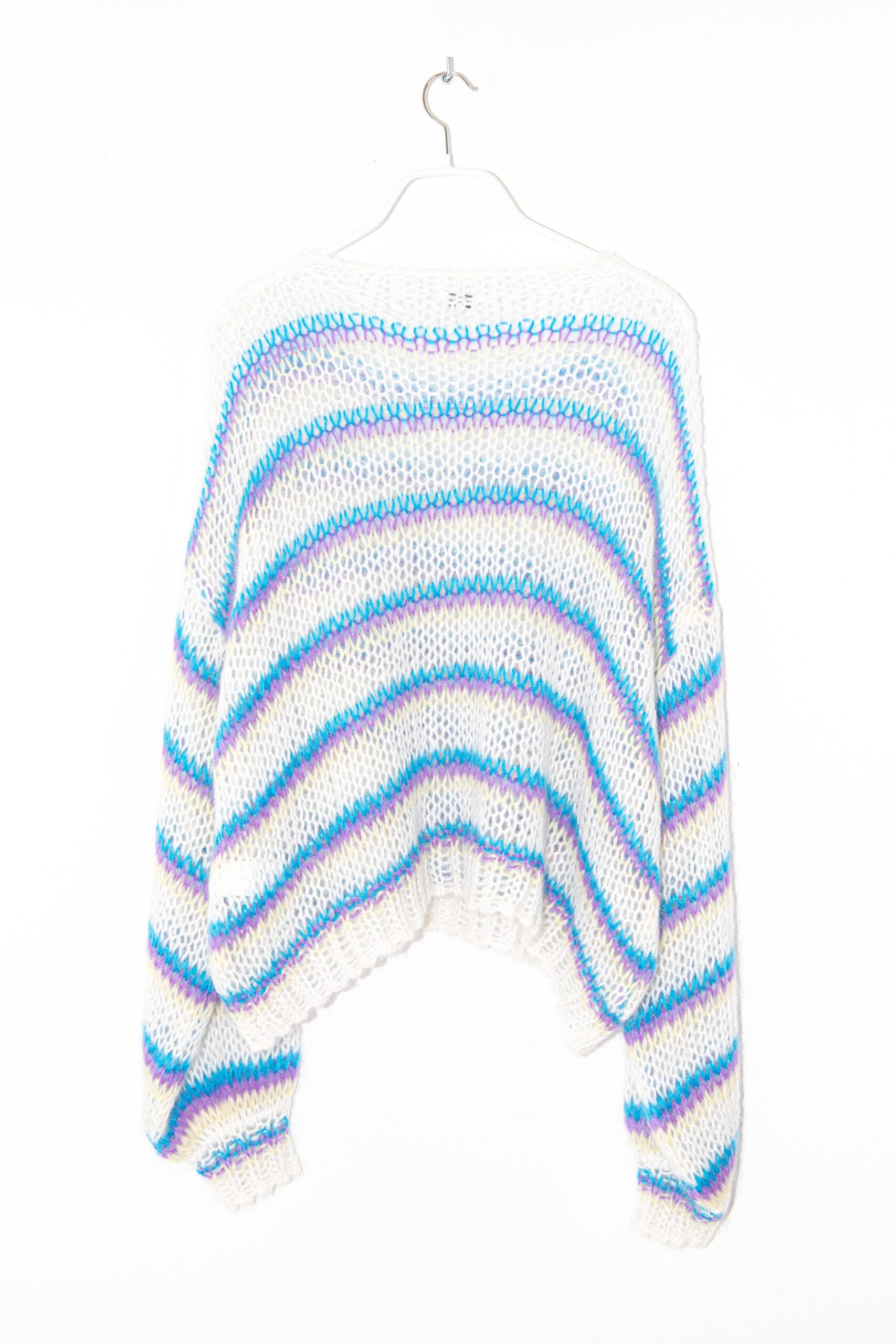 Thumbnail of http://Loewe%20Anagram%20Strickpullover%20mit%20Streifen%20in%20Weiß