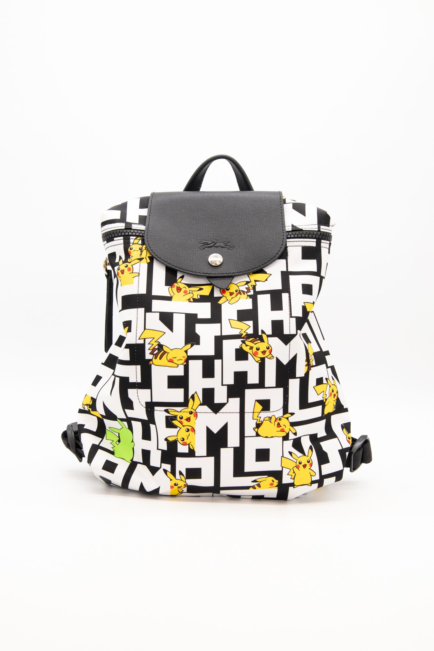 Longchamp x Pokémon "Le Pilage" Rucksack mit Pikachu