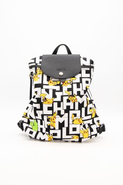 Longchamp x Pokémon "Le Pilage" Rucksack mit Pikachu