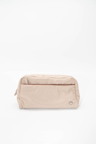 Loro Piana kleines Reiseetui in Beige