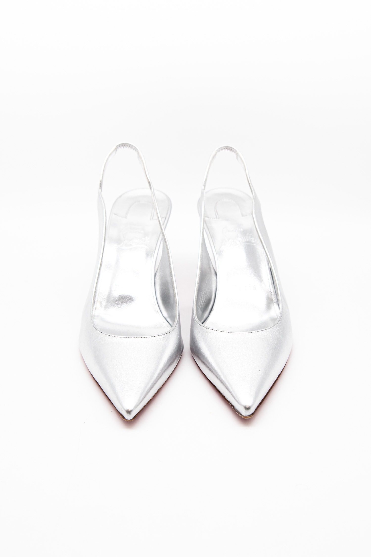 Thumbnail of http://Christian%20Louboutin%20Slingback-Pumps%20in%20Silber