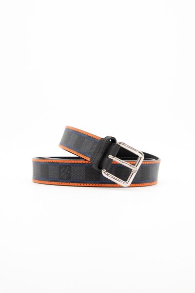 Louis Vuitton Gürtel in Schwarz, Silber und Bunt