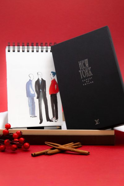 Louis Vuitton "New York Carnet de Voyage" Skizzenbuch