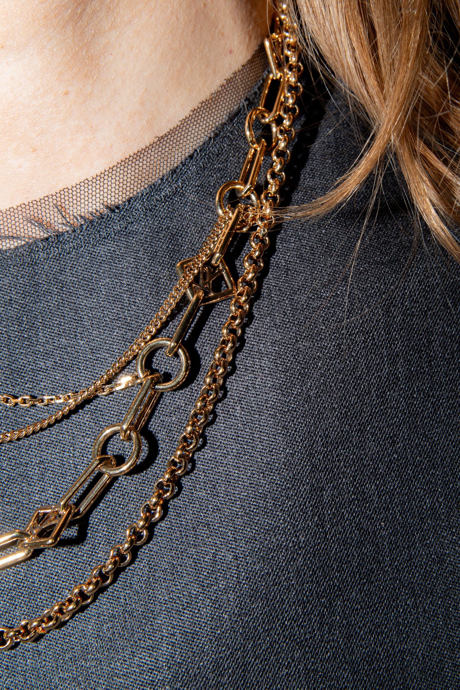 Thumbnail of http://Louis%20Vuitton%20Halskette%20Im%20Layering-Look%20in%20Gold