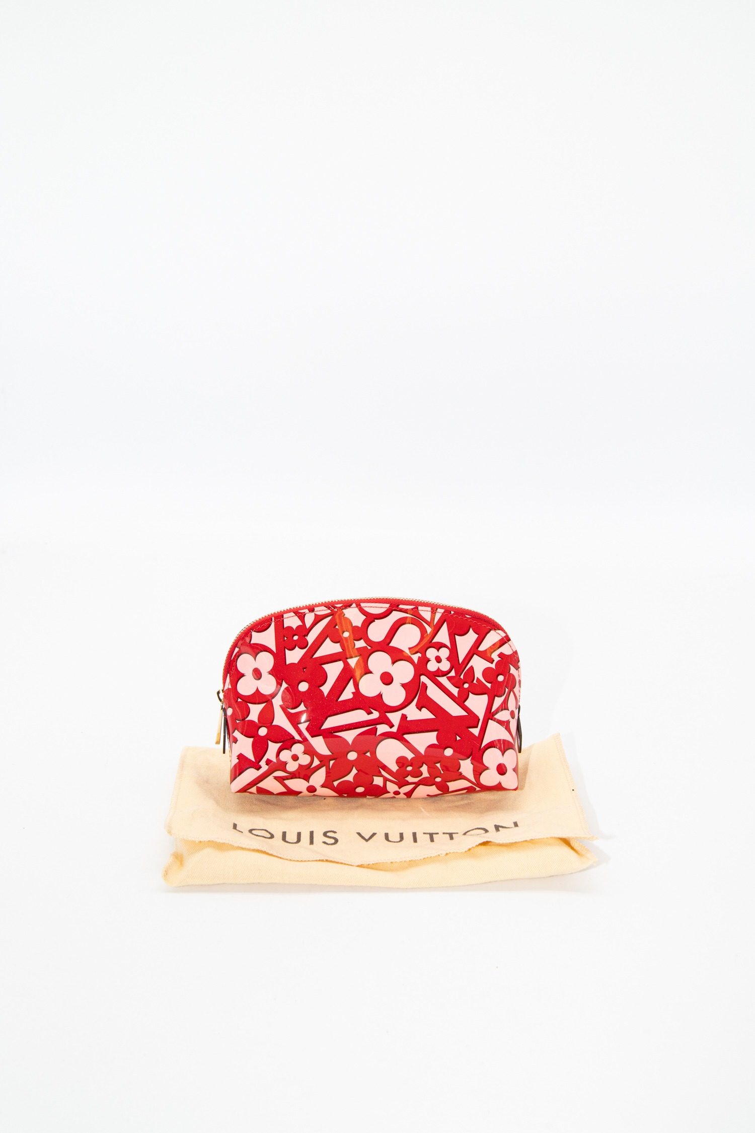 Thumbnail of http://Louis%20Vuitton%20Sweet%20Monogram%20Pochette%20in%20Rosa%20und%20Rot