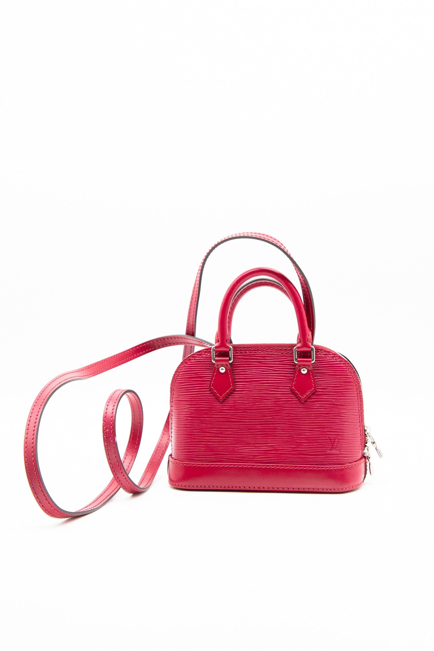 Thumbnail of http://Louis%20Vuitton%20Nano%20Alma%20Epi%20Leder%20Umhängetasche%20in%20Cyclam