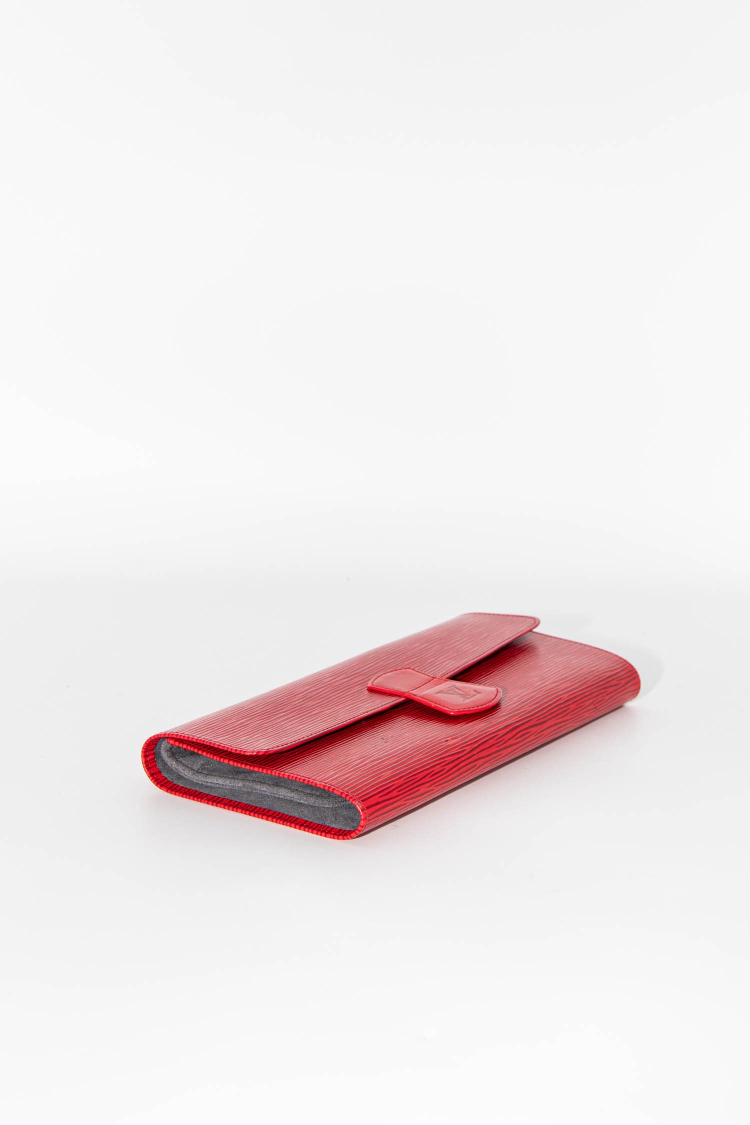 Louis Vuitton Vintage Schmucketui in Rot