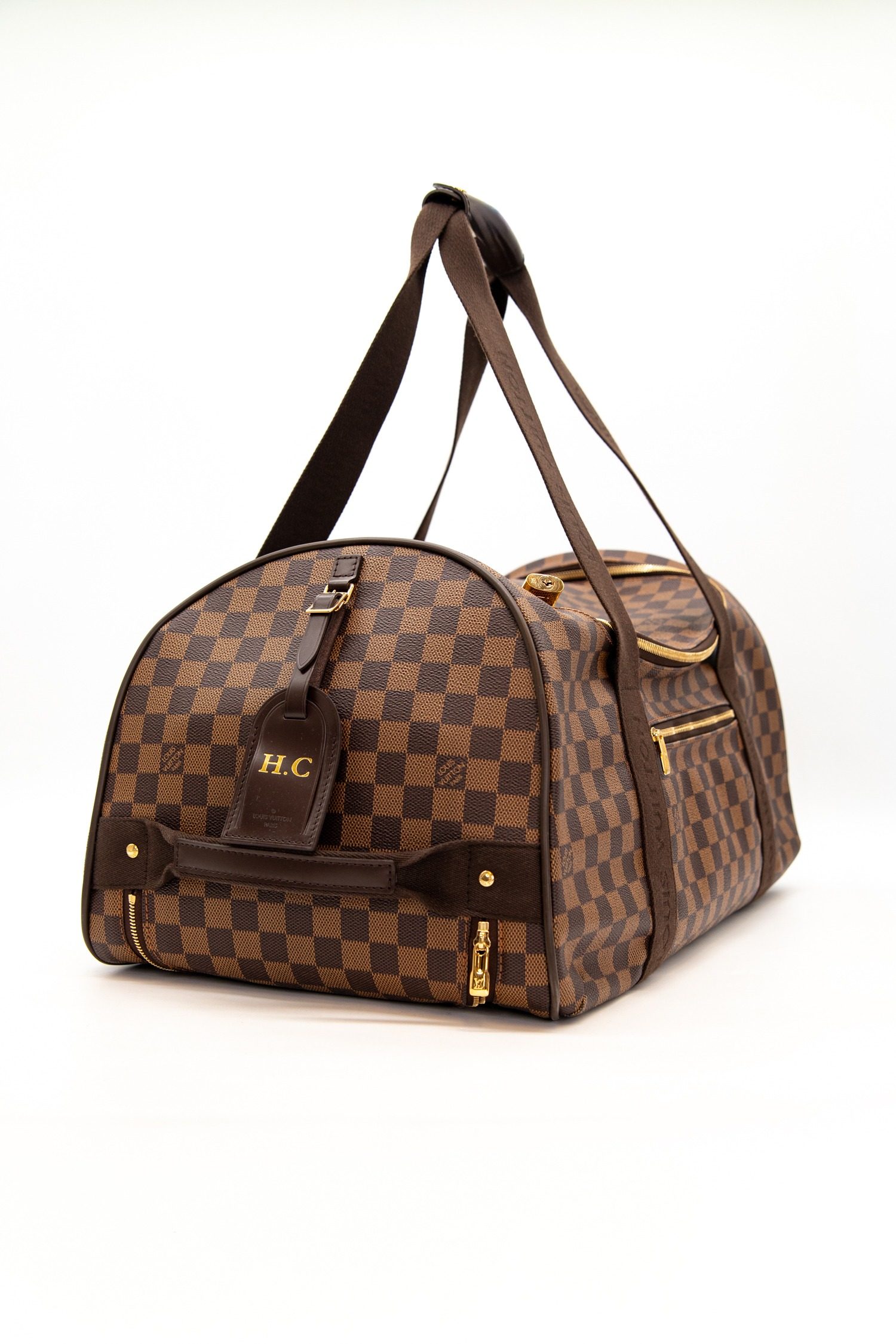 Thumbnail of http://Louis%20Vuitton%20Neo%20Eole%2055%20Reisetasche%20in%20braunem%20Canvas