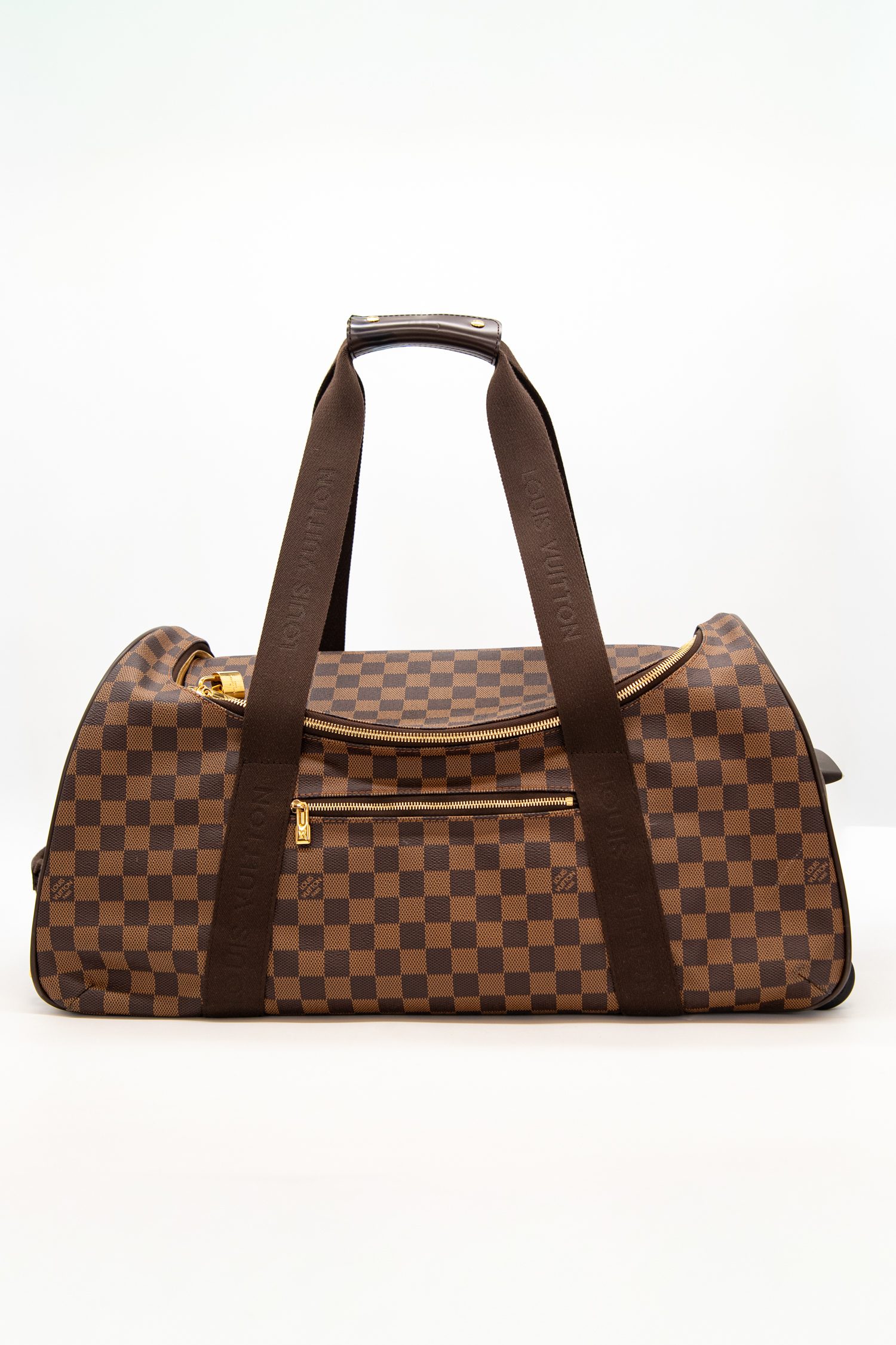 Louis Vuitton "Neo Eole 55" Reisetasche in braunem Canvas