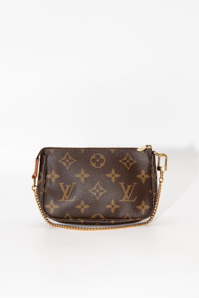 Louis Vuitton "Mini Pochette" Tasche in Monogramm-Muster