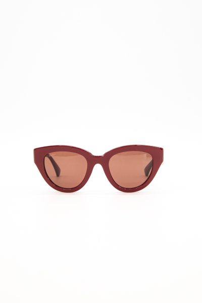 Max Mara Cat-Eye-Sonnenbrille in Bordeaux