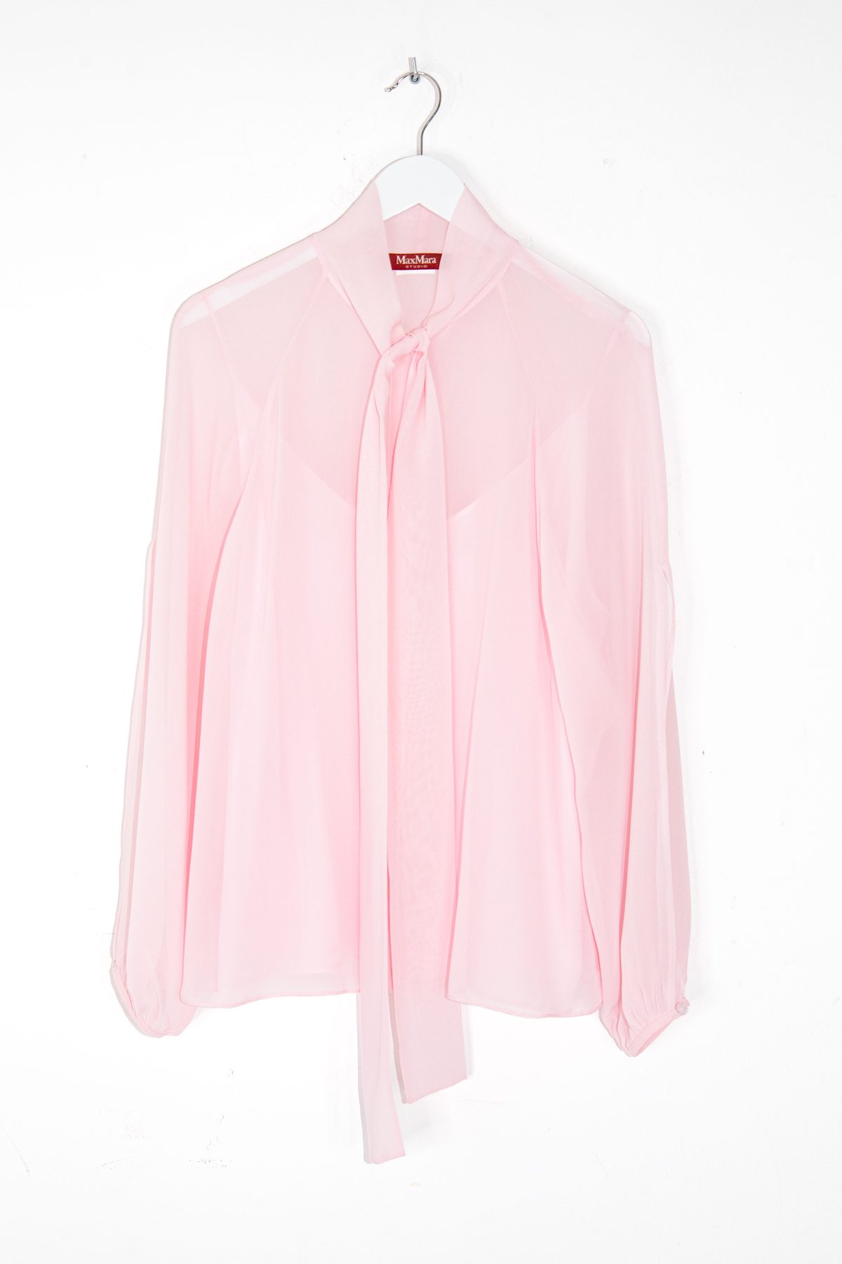 Max Mara Studio Set aus Bluse und Top in Rosa