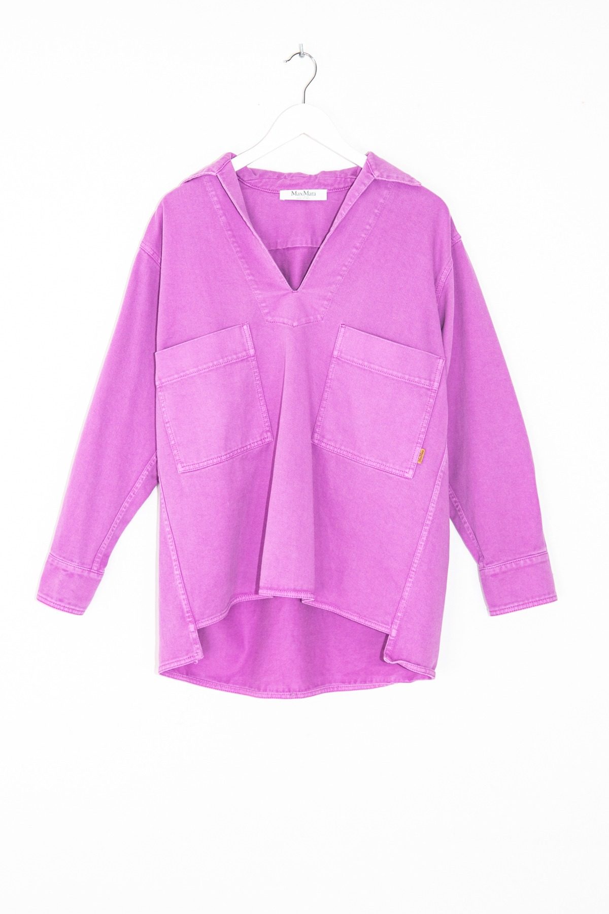 Thumbnail of http://Max%20Mara%20Loretta%20Oversized%20Hemdbluse%20in%20Lila