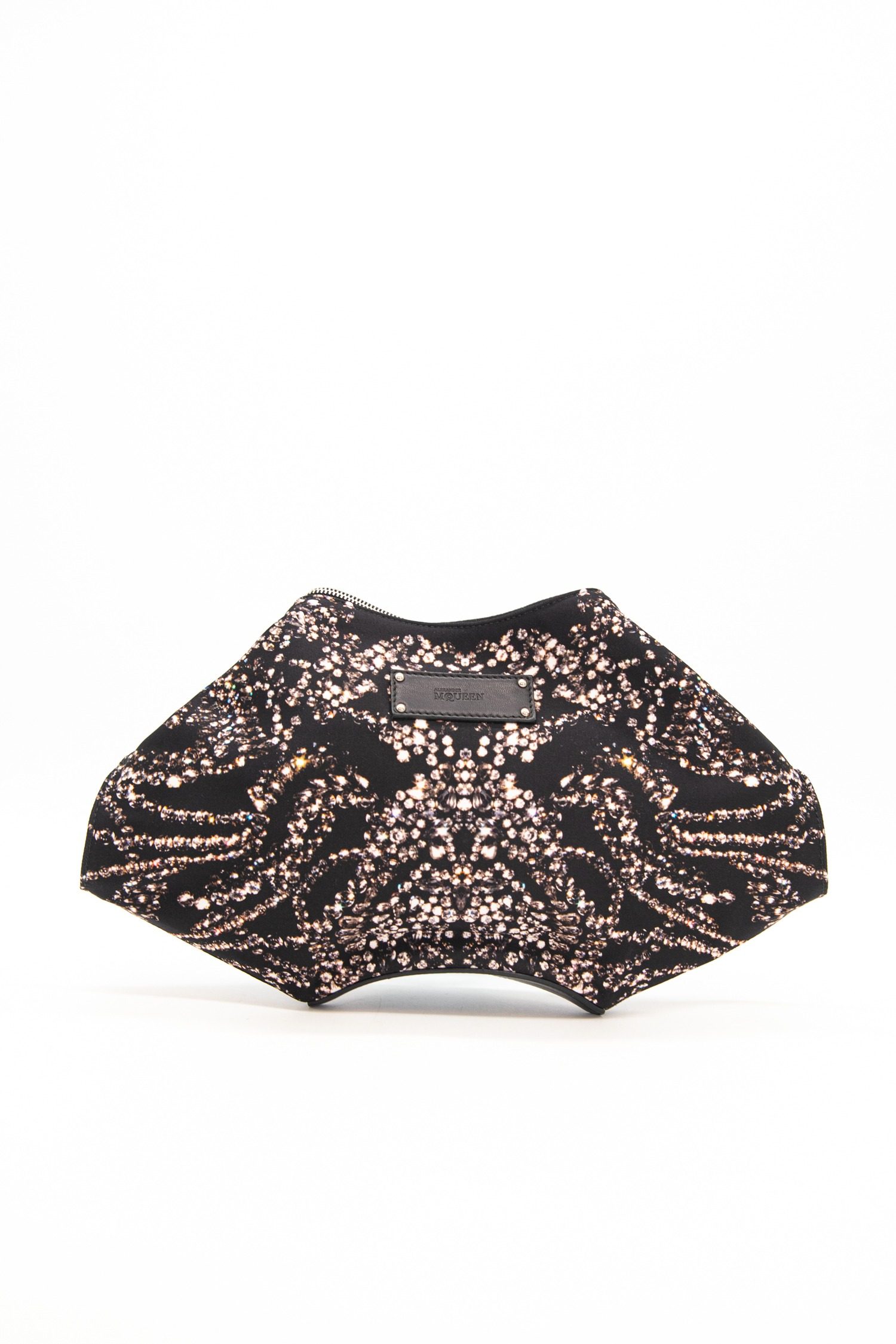 Thumbnail of http://Alexander%20McQueen%20Clutch%20in%20Schwarz,%20Bunt%20und%20Silber