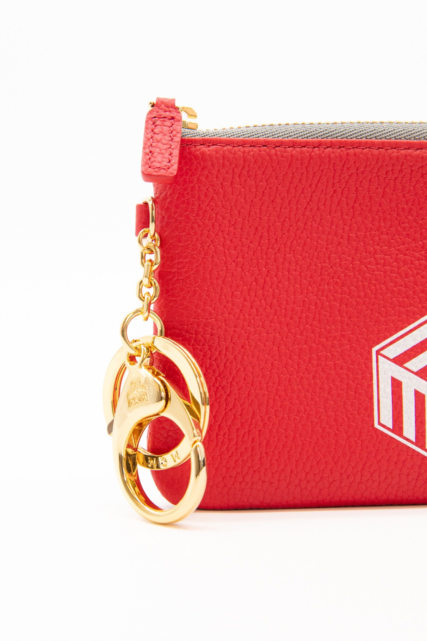 Thumbnail of http://MCM%20Kartenetui%20mit%20Münzfach%20in%20Rot,%20Silber%20und%20Gold