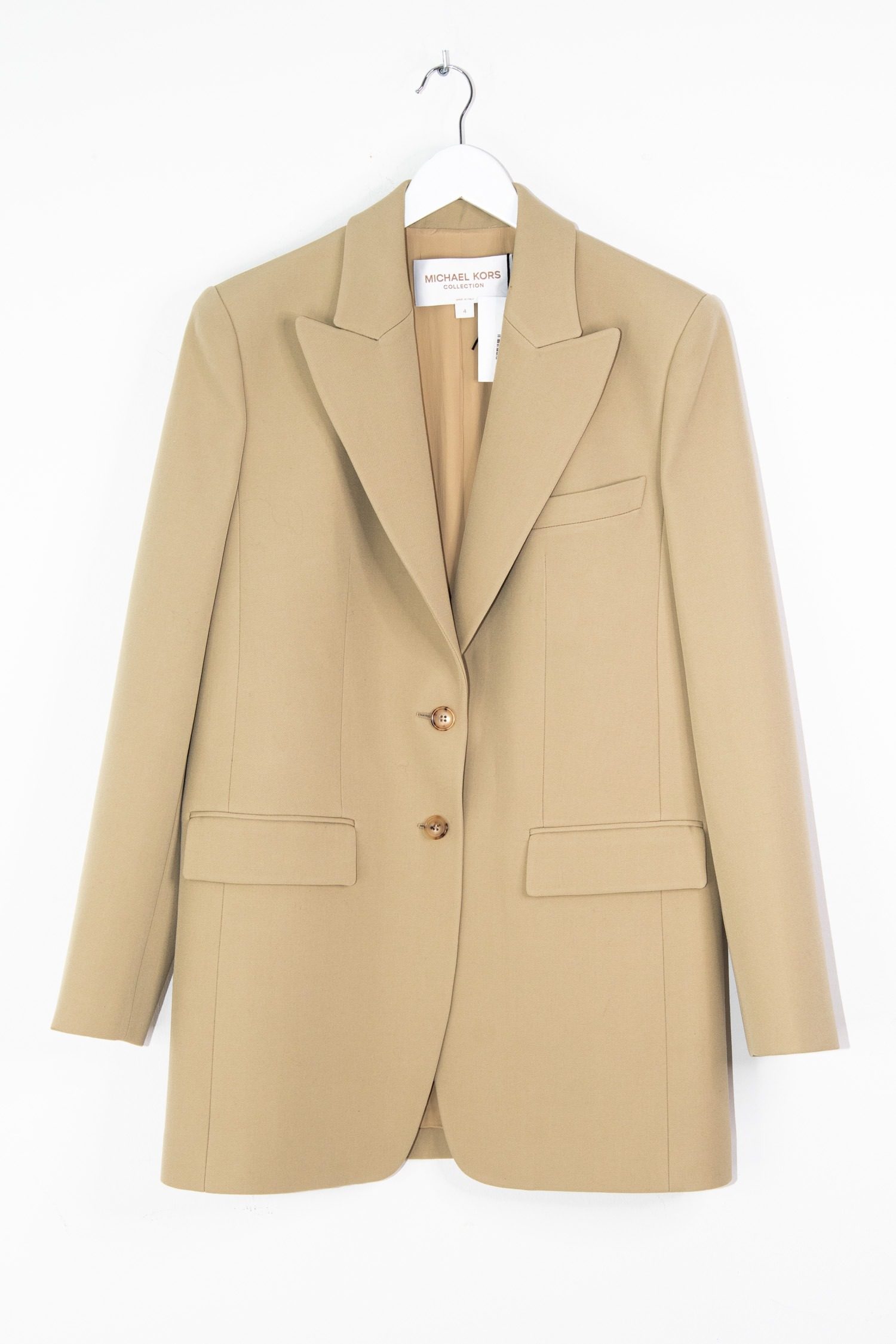 Thumbnail of http://Michael%20Kors%20Boyfriend%20Blazer%20in%20Sandfarben