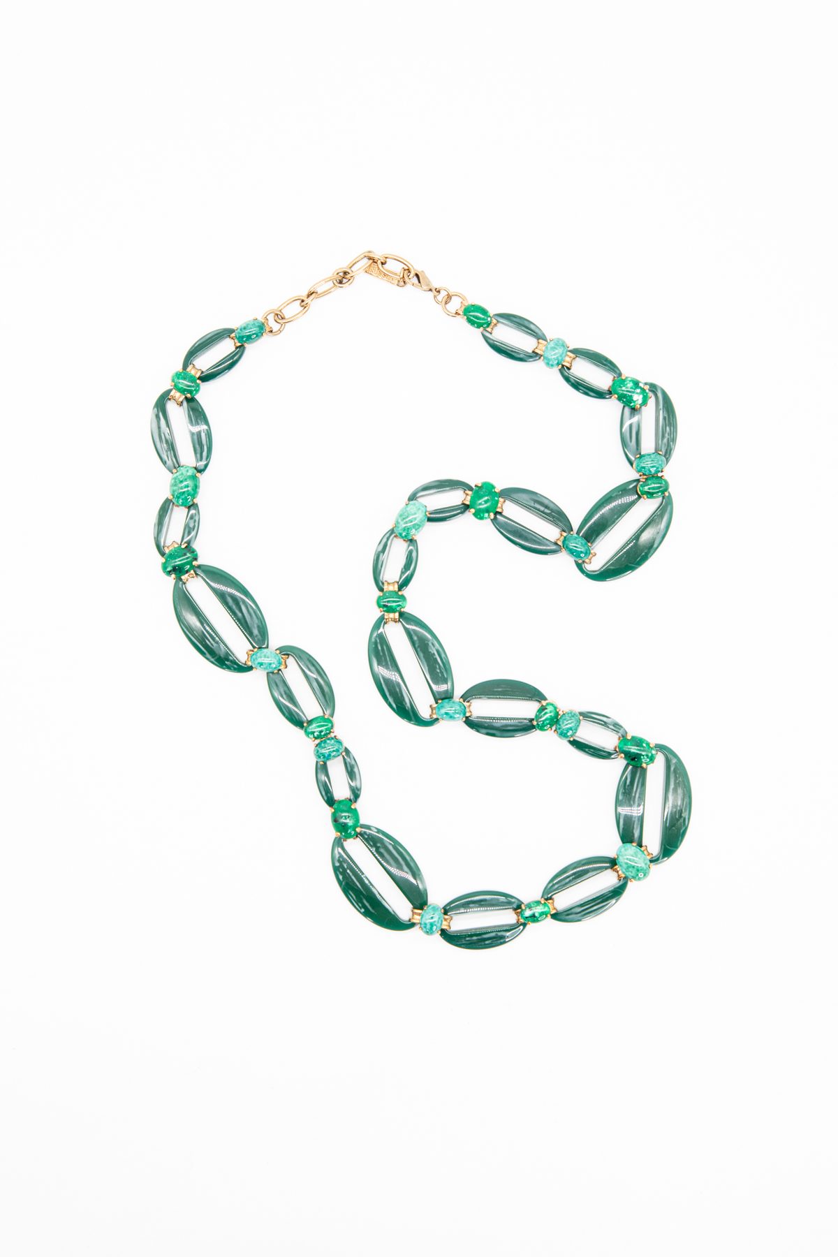 Missoni Halskette in Grün und Gold