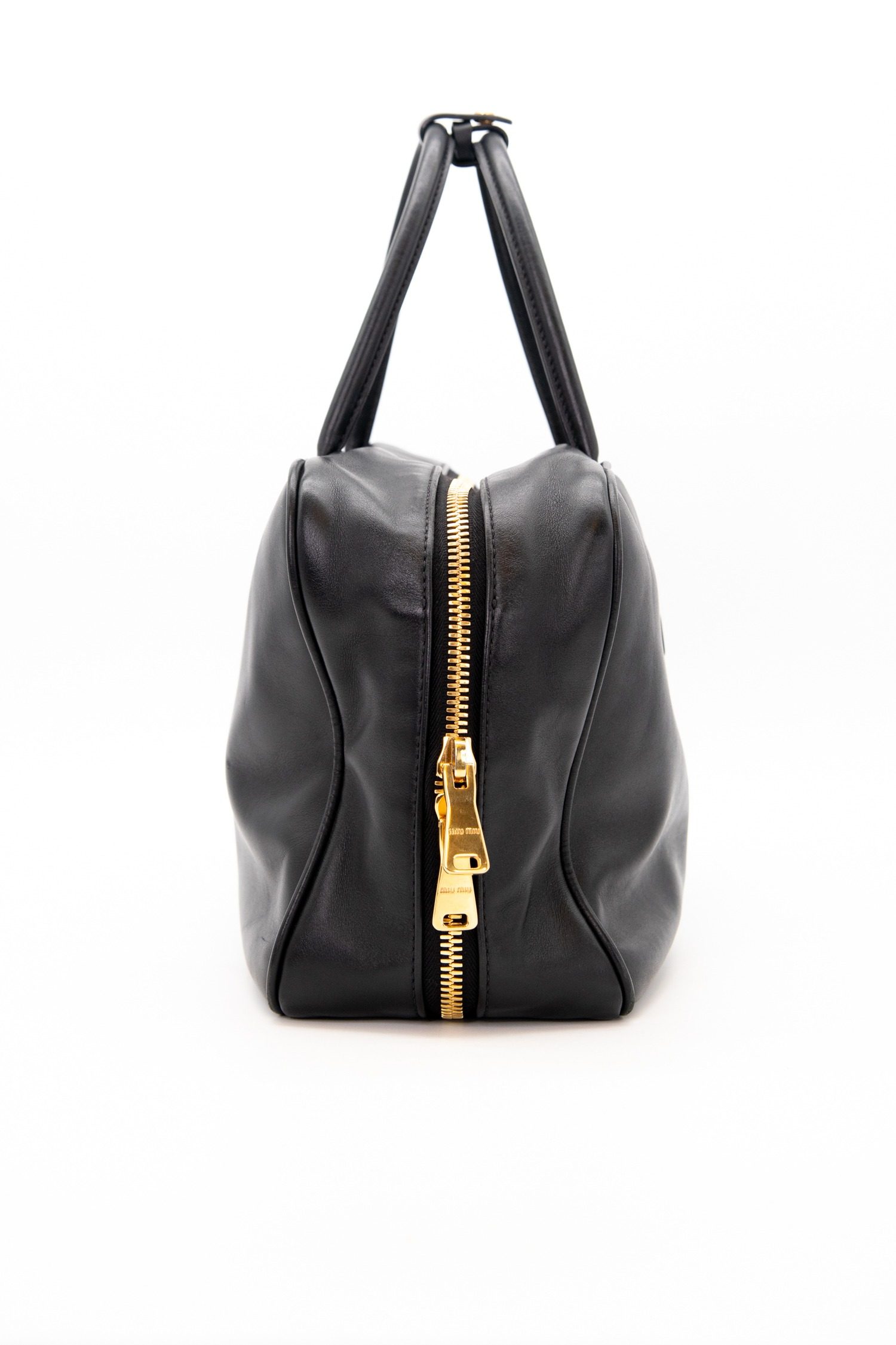 Thumbnail of http://Miu%20Miu%20Beau%20Big%20rechteckige%20Handtasche%20in%20Schwarz