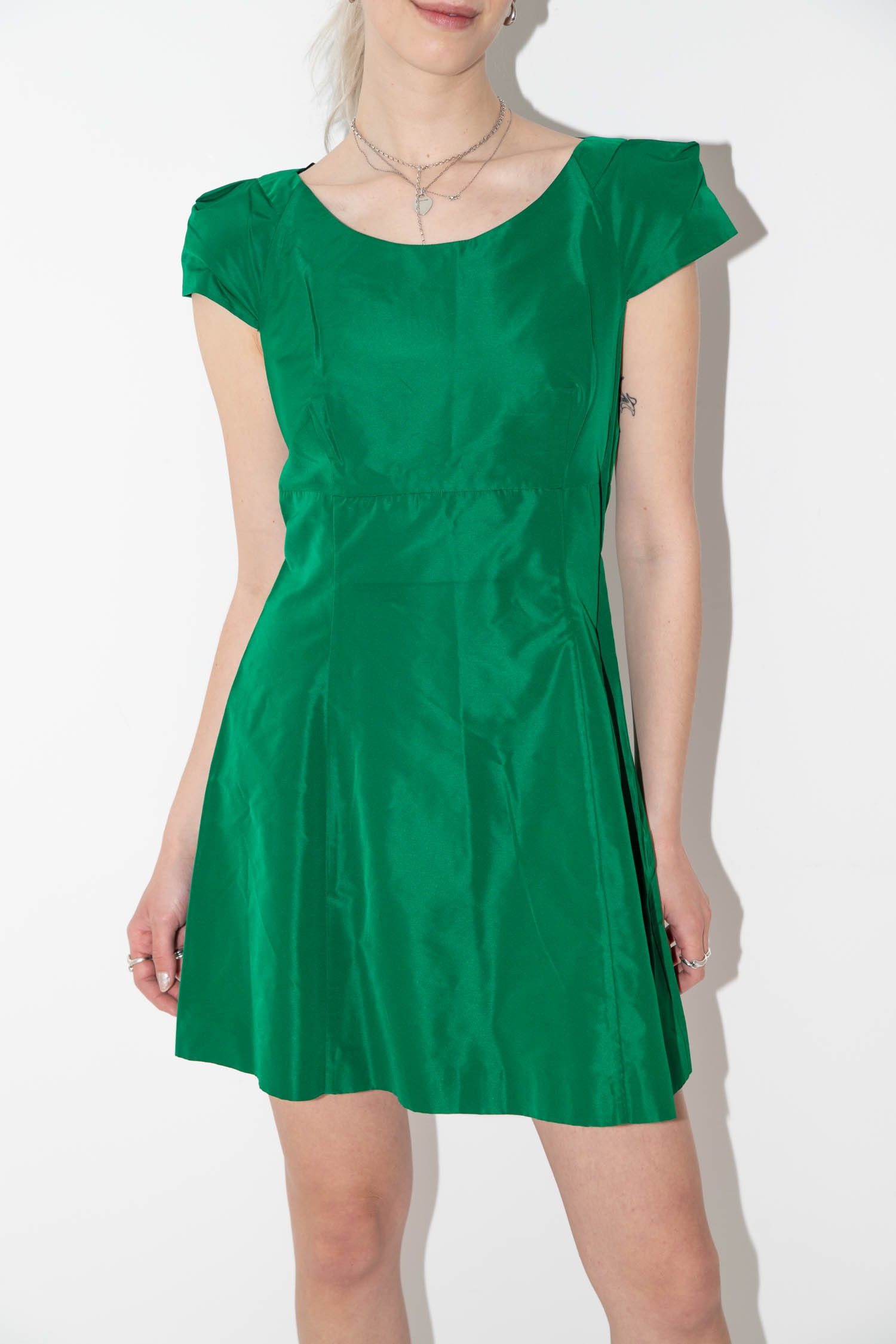 Thumbnail of http://Miu%20Miu%20Vintage%20Cocktailkleid%20in%20Grün