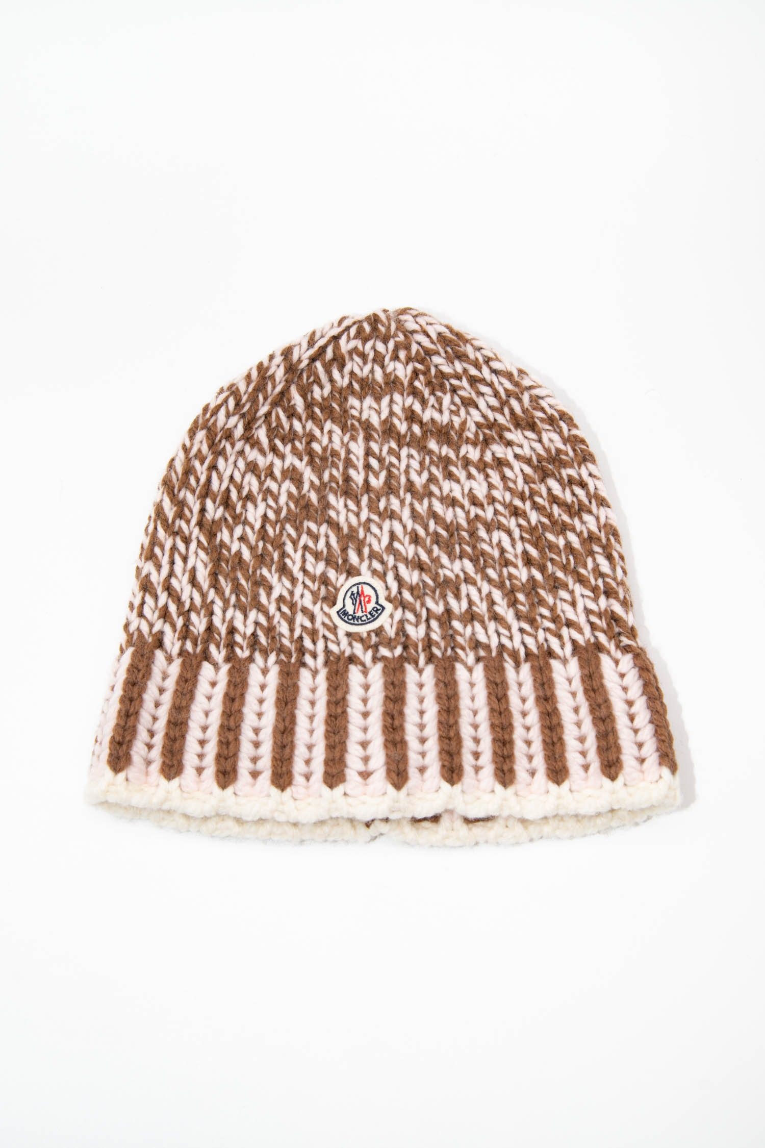 Thumbnail of http://Moncler%20Berretto%20Tricot%20Mütze%20in%20Braun%20und%20Rosa