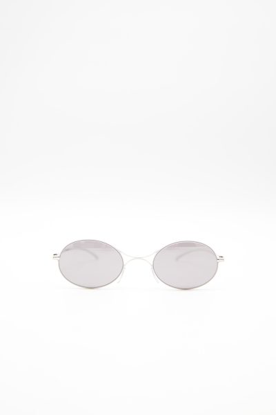 Mykita x Maison Margiela Sonnenbrille mit weißem Ra