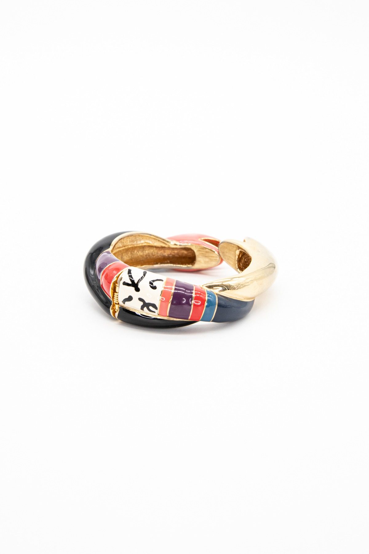 Thumbnail of http://Nicky%20De%20Saint%20Phalle%20Armreif%20in%20Bunt%20und%20Gold