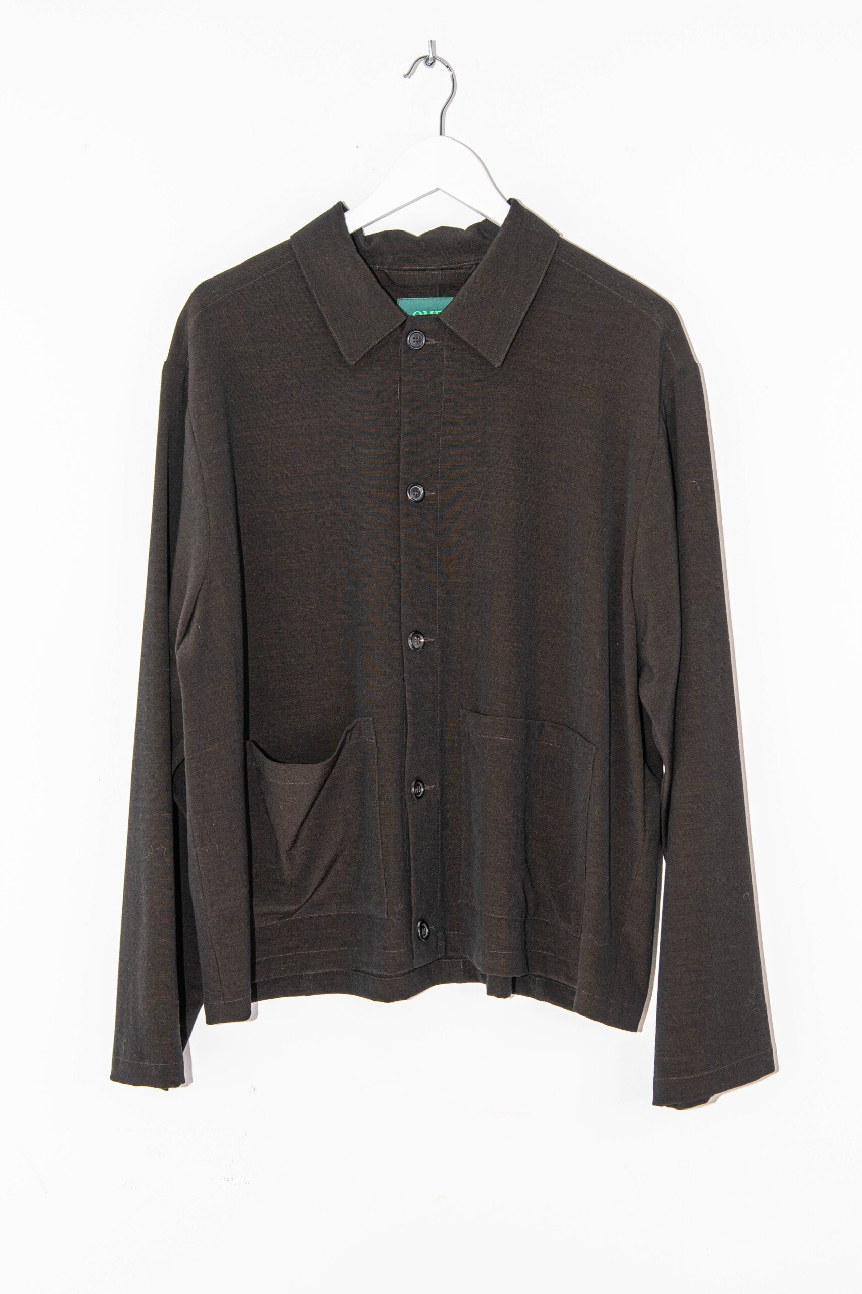 Omen "Kaja" Jacke in Dunkelbraun und Schwarz