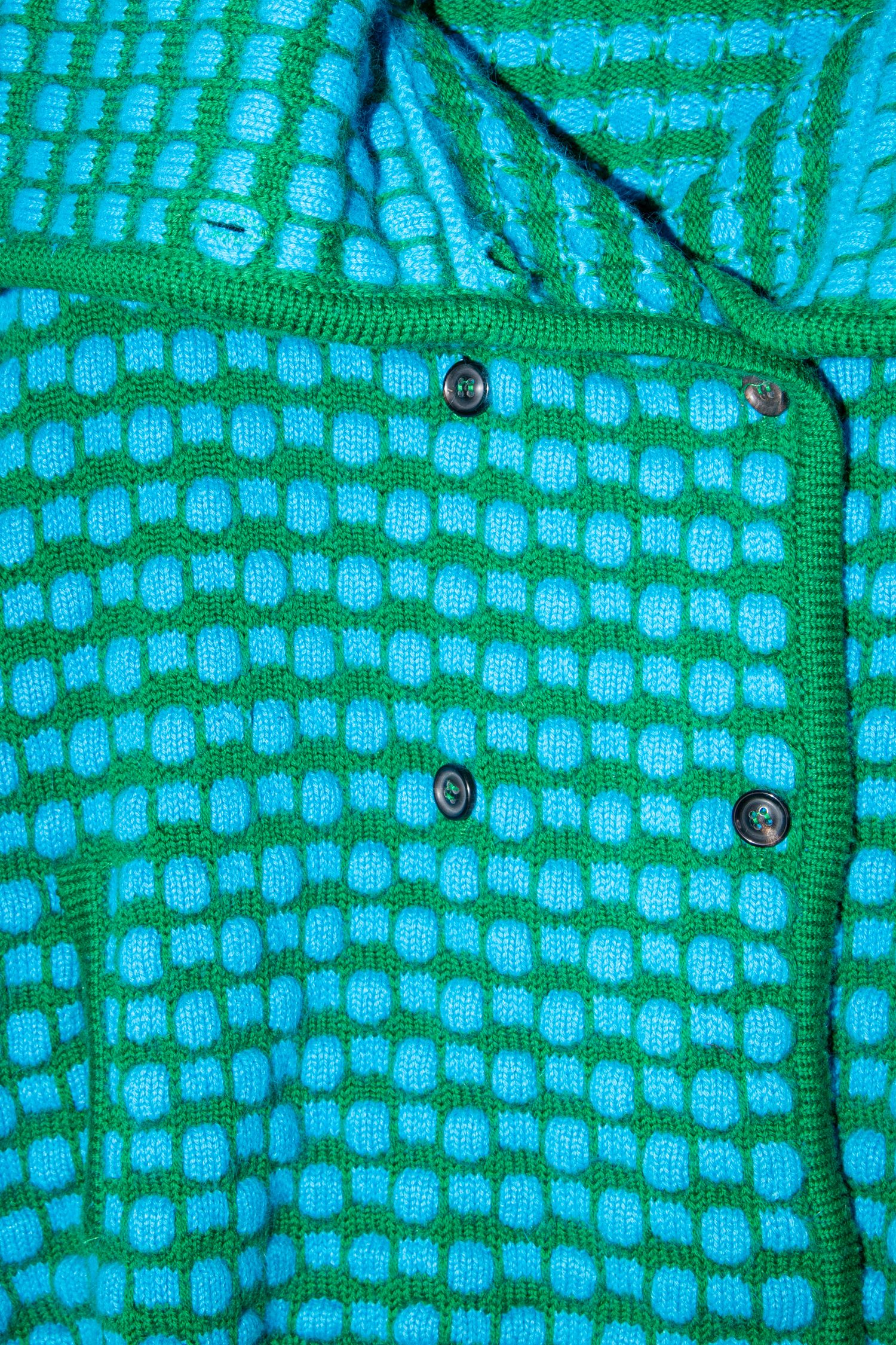 Thumbnail of http://Piazza%20Sempione%20Strickjacke%20in%20Azur%20und%20Grün