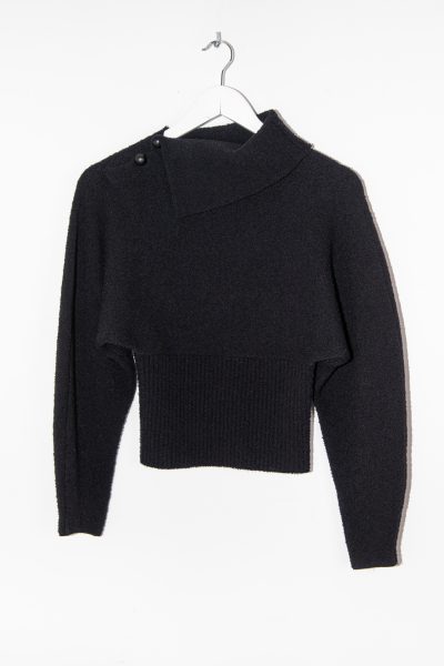 Proenza Schouler Strickpullover tailliert in Schwarz