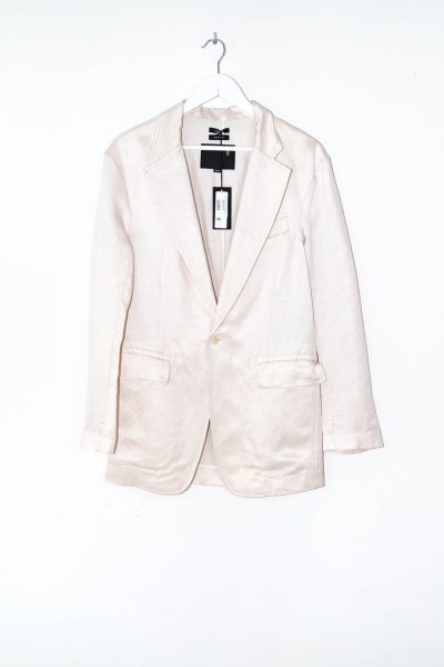 R13 Blazer in Cremeweiß