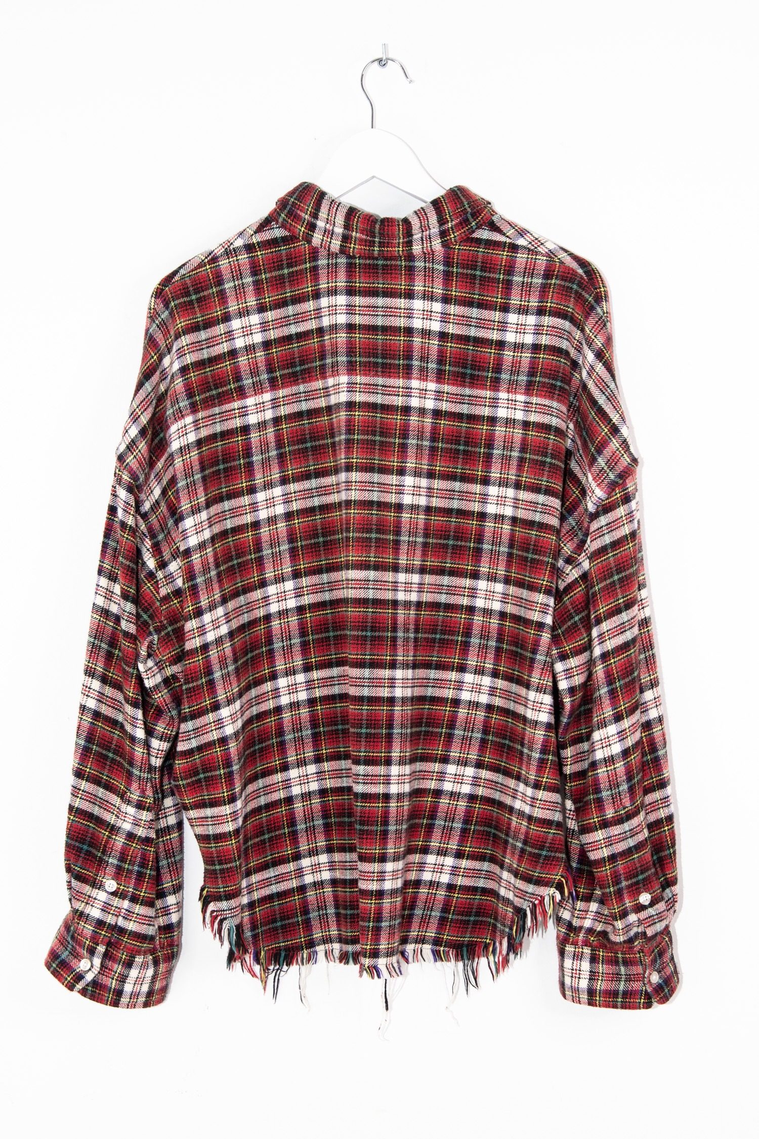 Thumbnail of http://R13%20Drop%20Neck%20Cropped%20Hemd%20mit%20Karomuster%20in%20Rot