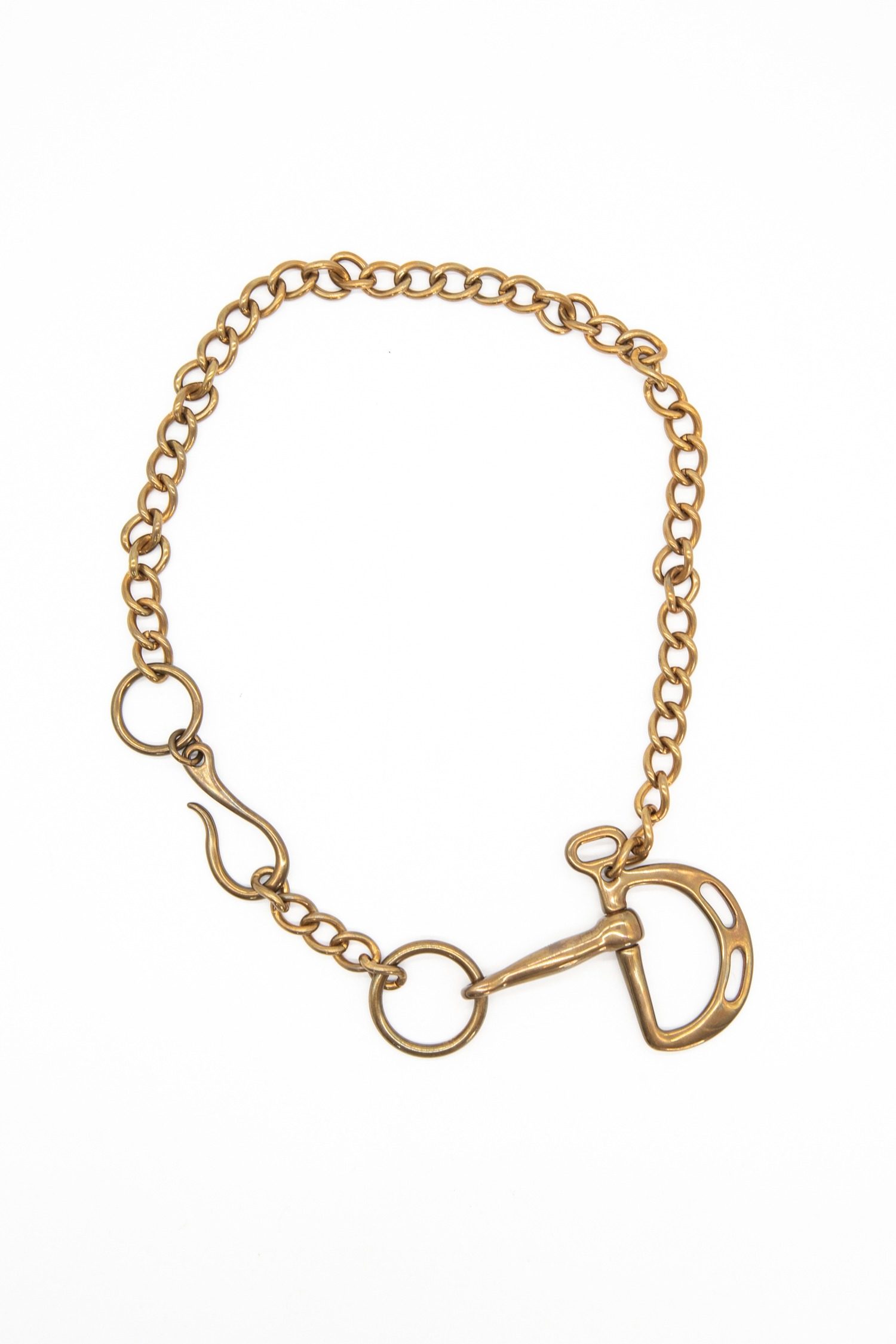 Thumbnail of http://Ralph%20Lauren%20„Steigbügel“%20Kettengürtel%20in%20Antikgold