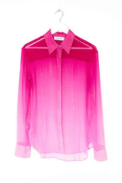 Rat & Boa "Diaz" Bluse mit Farbverlauf in Pink