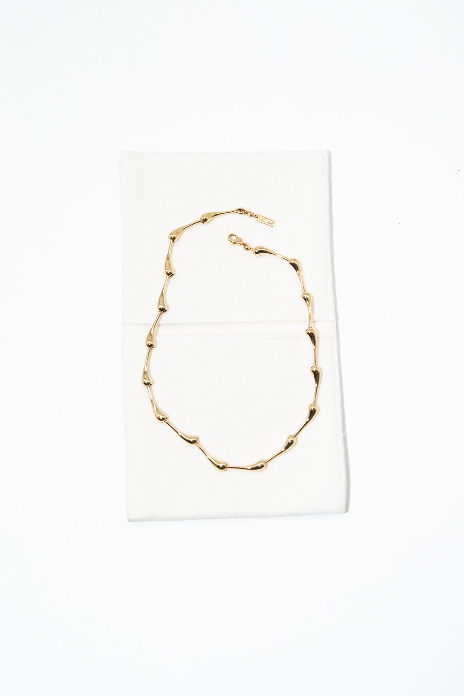 Thumbnail of http://Saint%20Laurent%20Halskette%20mit%20Tropfenförmigen%20Gliedern%20in%20Gold