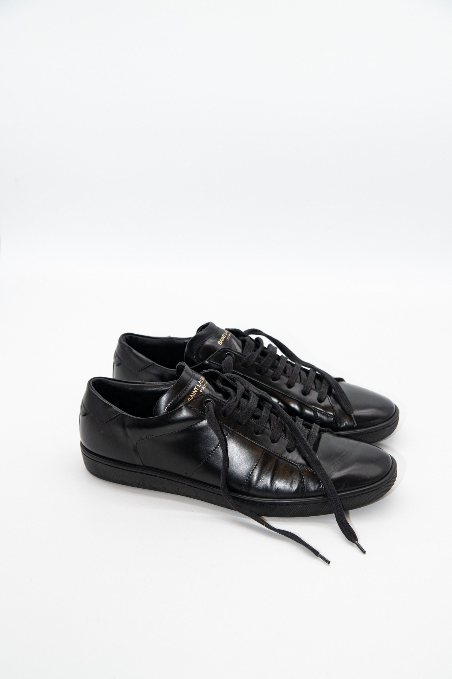 Thumbnail of http://Saint%20Laurent%20Andy%20Sneaker%20in%20Schwarz