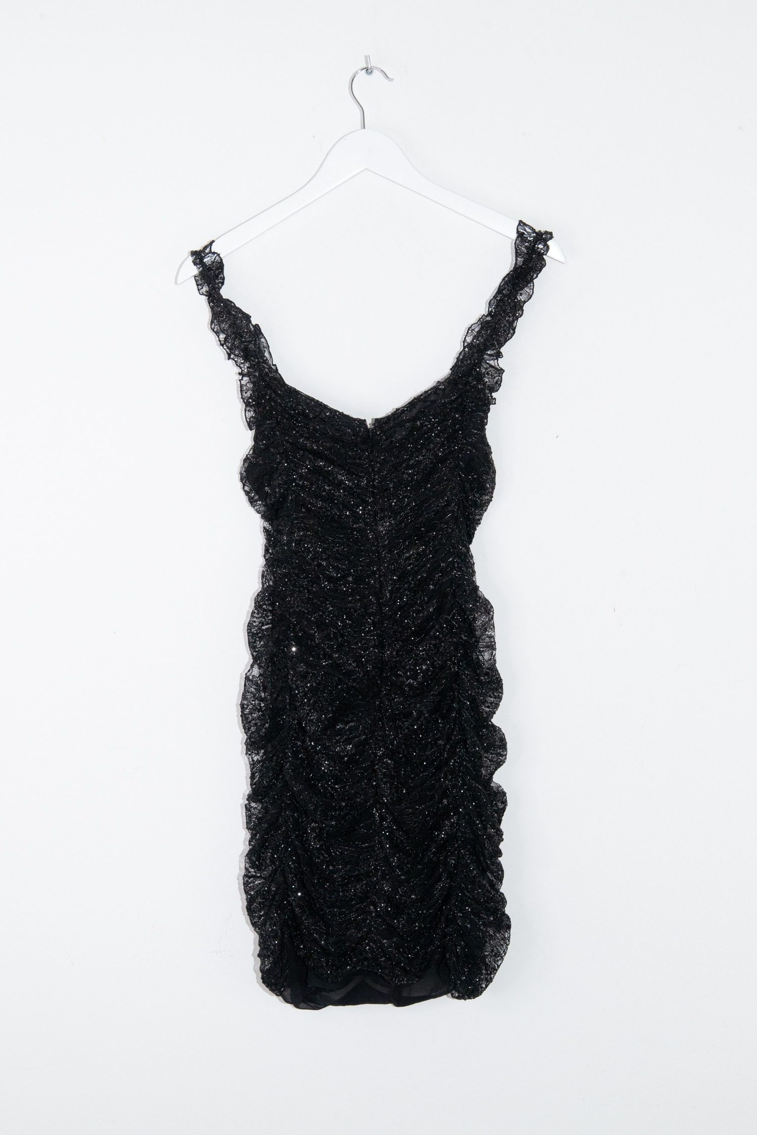 Thumbnail of http://Saint%20Laurent%20Minikleid%20mit%20Pailletten%20in%20Schwarz