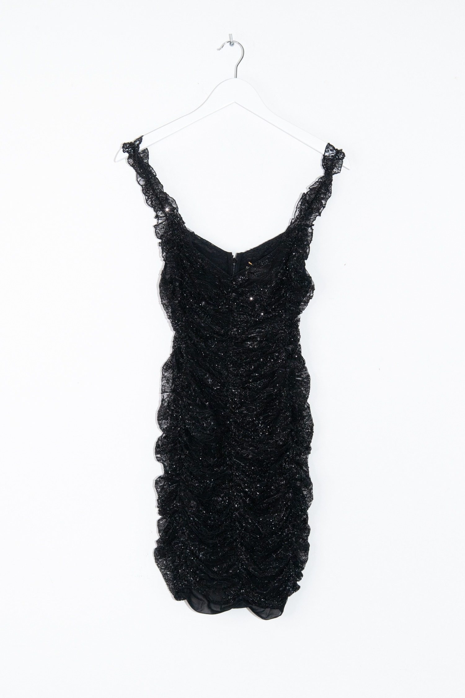 Thumbnail of http://Saint%20Laurent%20Minikleid%20mit%20Pailletten%20in%20Schwarz