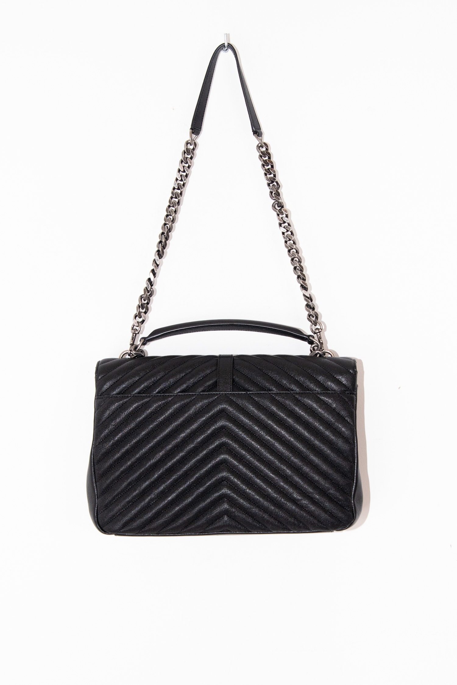 Thumbnail of http://Saint%20Laurent%20YSL%20College%20Schultertasche%20in%20Schwarz