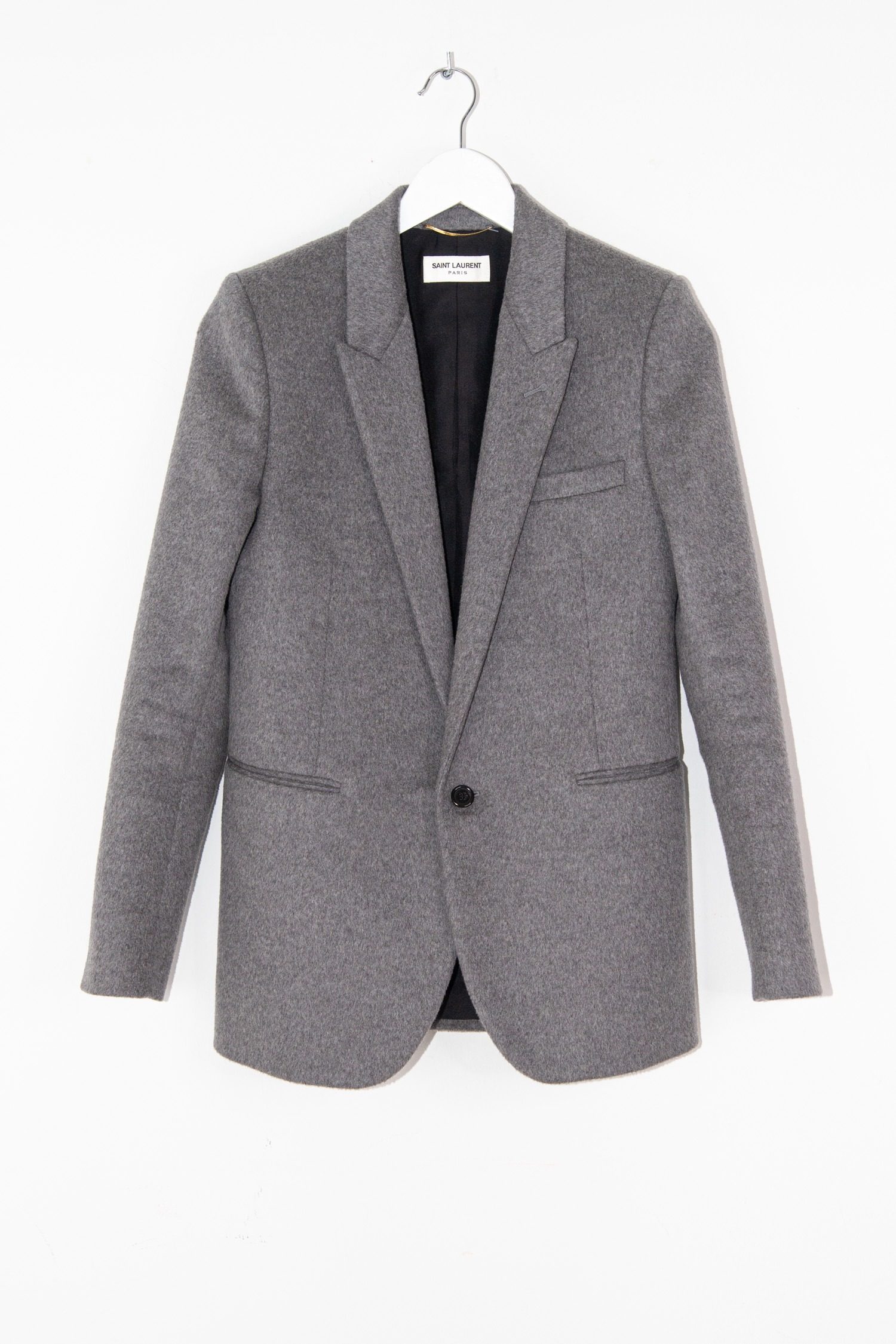 Thumbnail of http://Saint%20Laurent%20Blazer%20in%20Grau