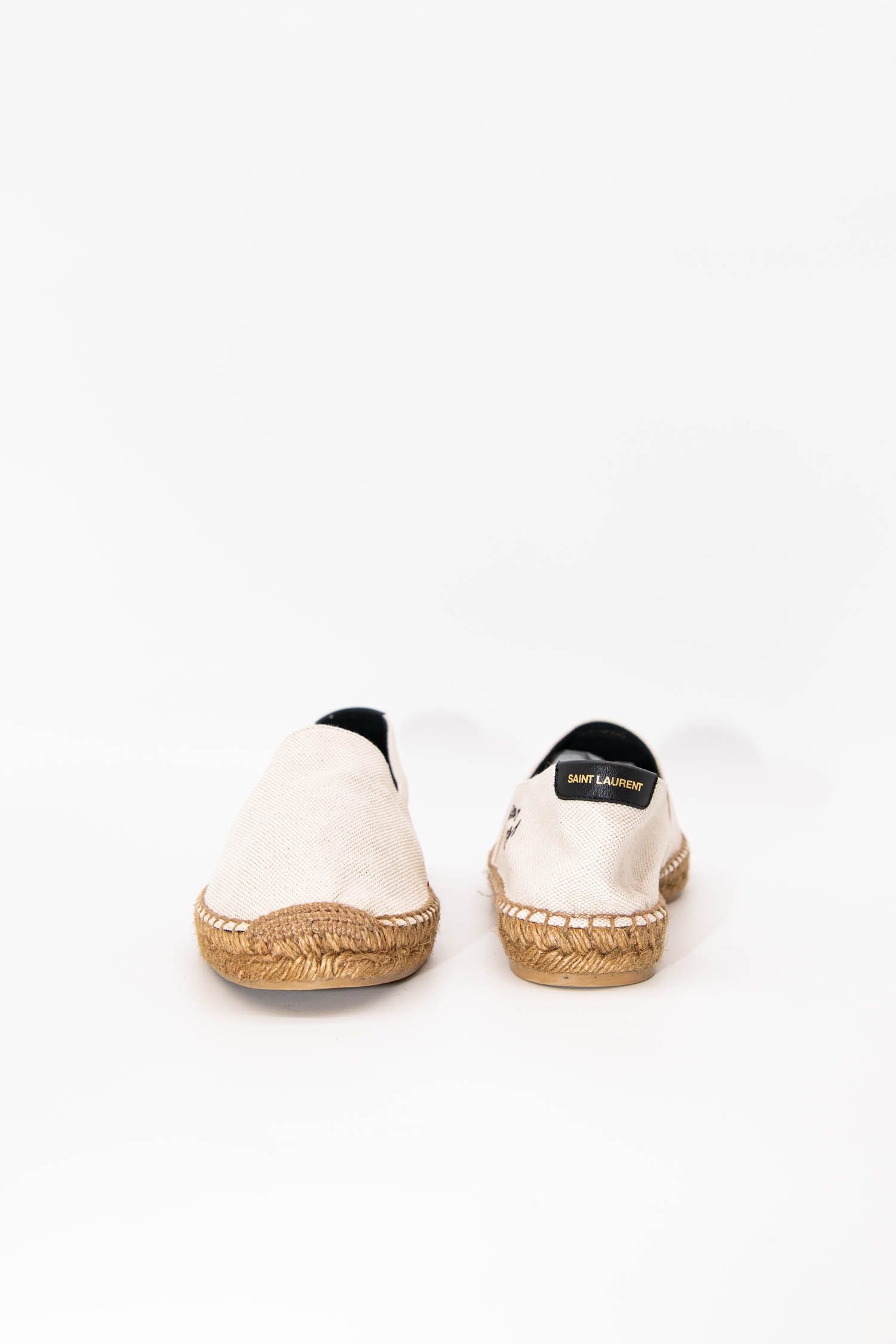 Thumbnail of http://Saint%20Laurent%20Espadrilles%20in%20Cremeweiß