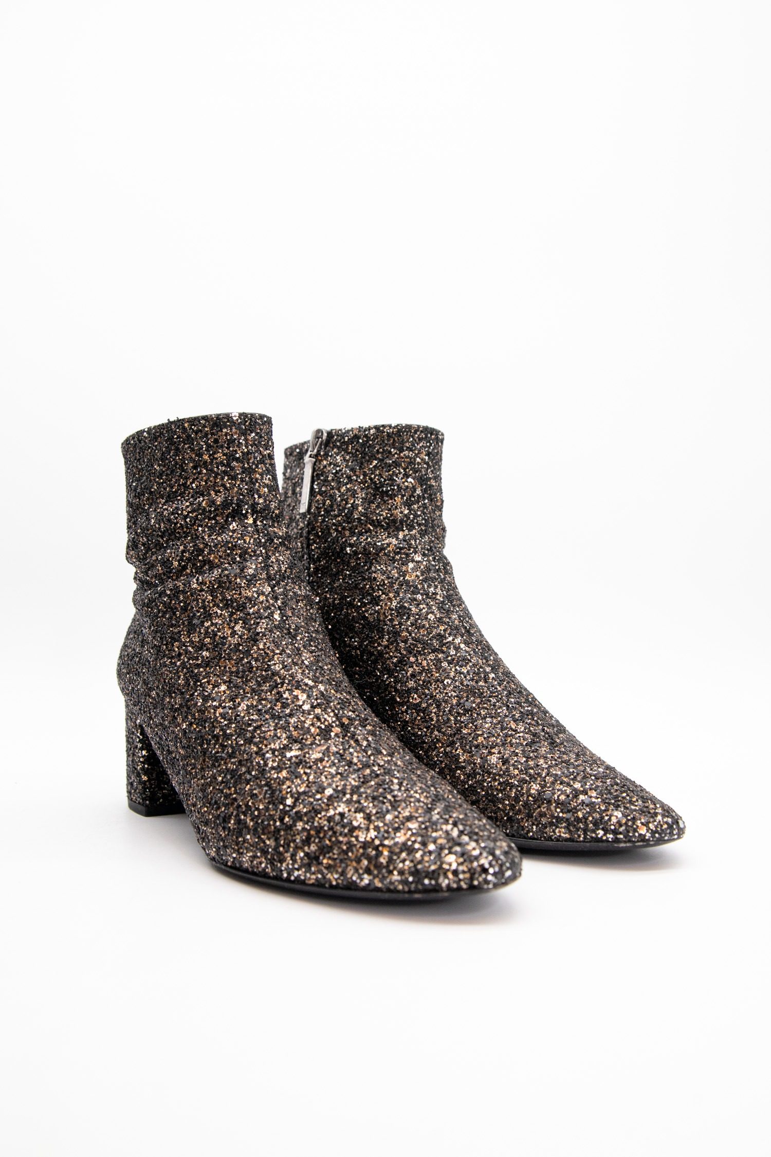 Thumbnail of http://Saint%20Laurent%20LouLou%2050%20Stiefeletten%20mit%20Glitzer