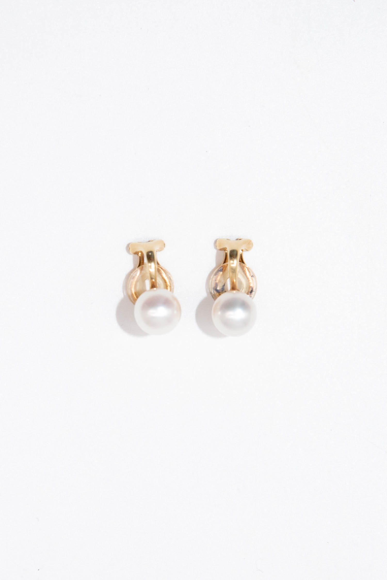 Schoeffel Ohrclips mit Akoya Perle in Gold