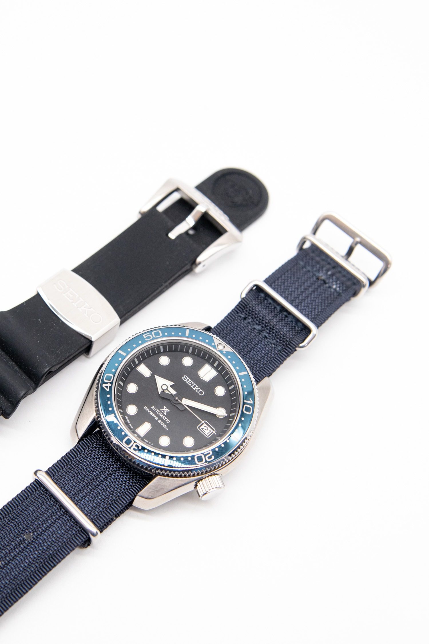 Thumbnail of http://Seiko%20Prospex%20Armbanduhr%20in%20Dunkelblau