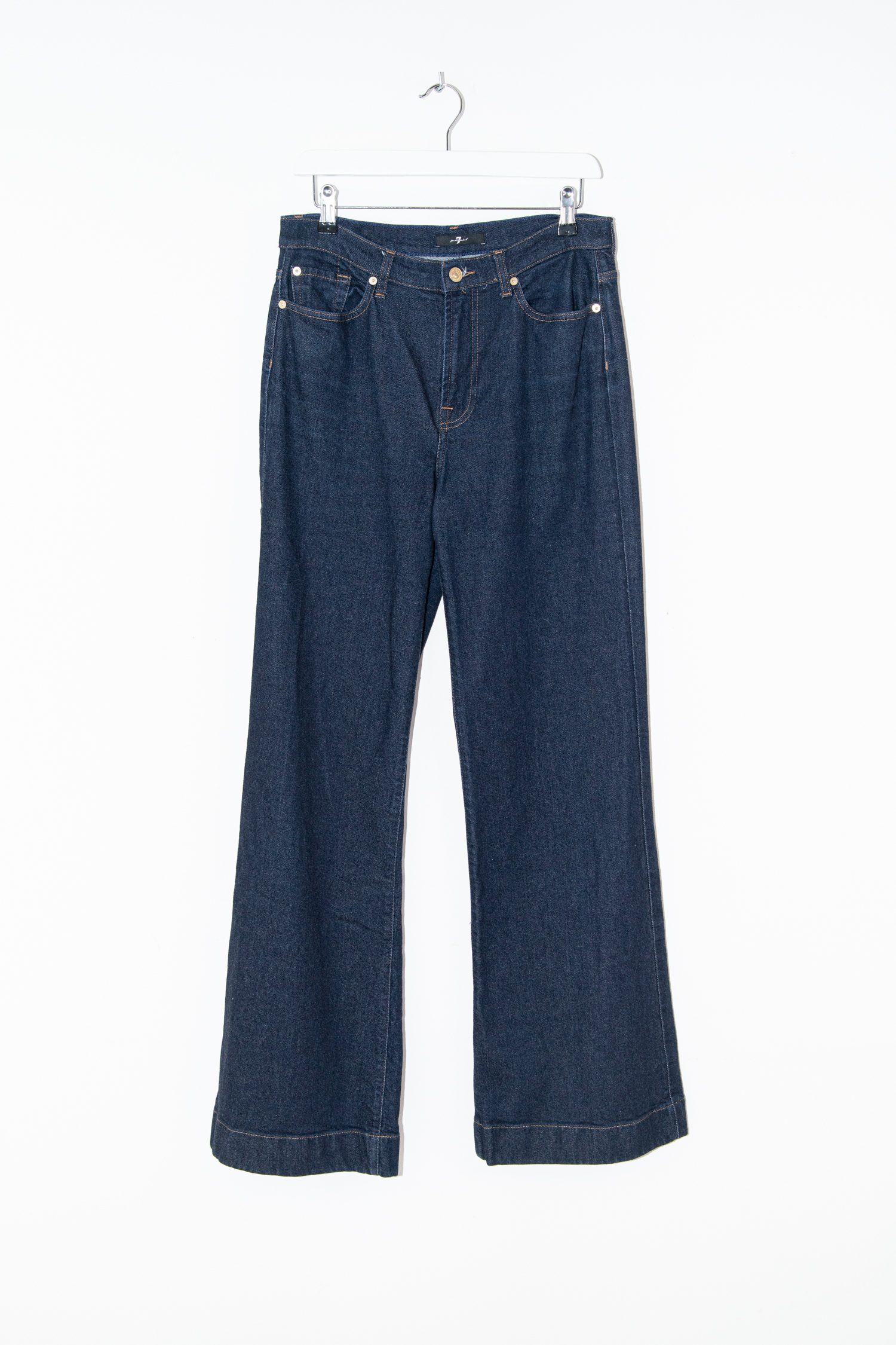 7 For All Mankind "Modern Dojo Royal" Jeans in Dunkelblau