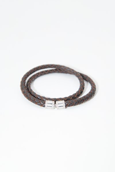 Sönnichsen Halskette in Dunkelbraun und Silber